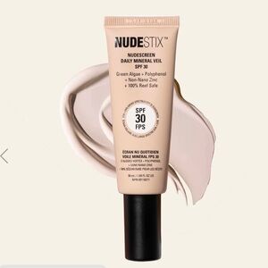 NUDESTIX NUDESCREEN DAILY MINERAL VEIL SPF 30 - COOL 50ml BRAND NEW/SEALED